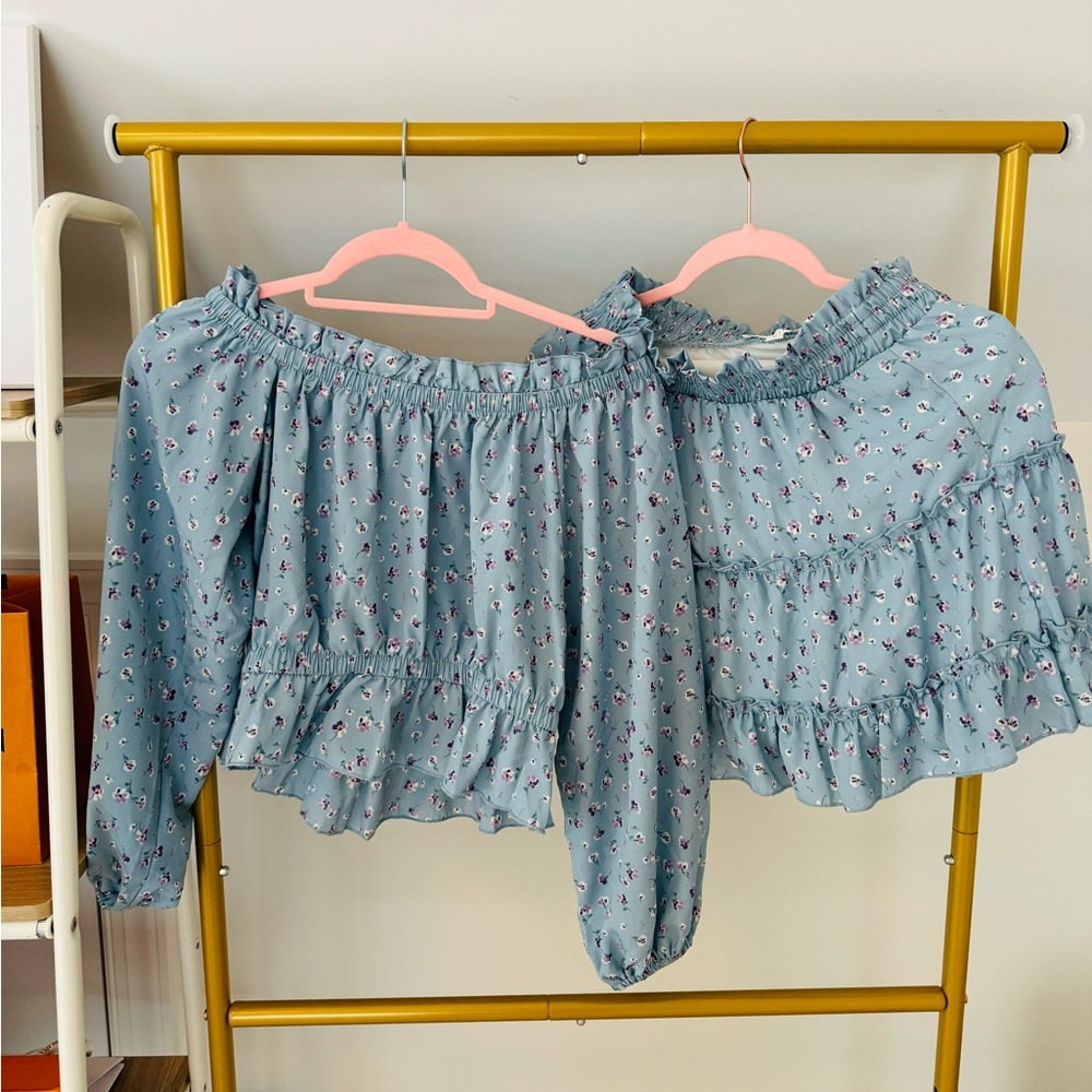 Two Piece Floral Set